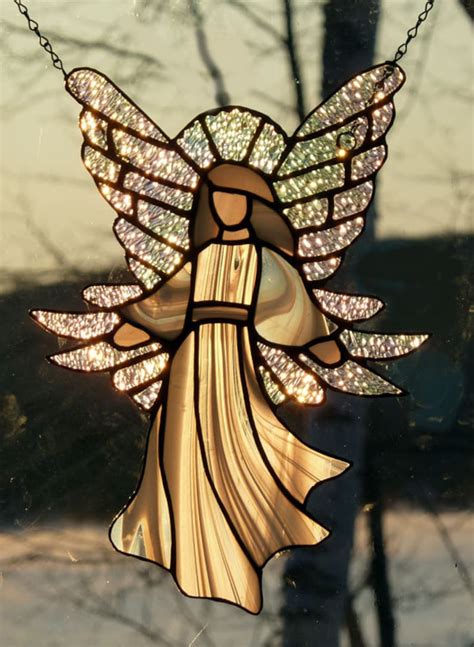 angel patterns stained glass|stained glass angels images.